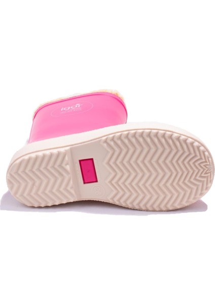 W10207 Splash Nautico Borreguito Fuşya Ortopedik Kürklü Kız Çocuk Yağmur Çizme fırsatları