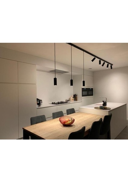 Mylights Ray Spot Eskitme 8li LED Spot 2 mt Ray Üzerinde Gün Işığı Ledli