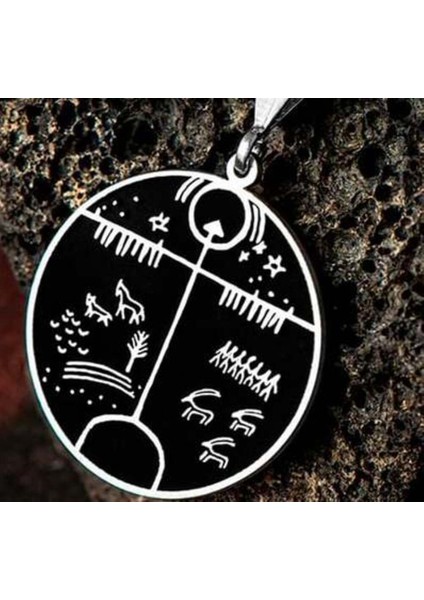 Şaman Kam Davulu Indirme 925 Ayar Gümüş Sevgiliye,anneye,arkadaşa Hediye Kolye fiyatları