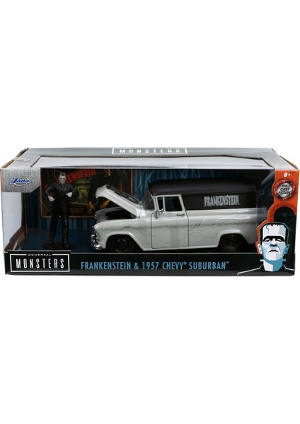 253255032 Jada Frankenstein 1957 Chevy Suburban 1:24