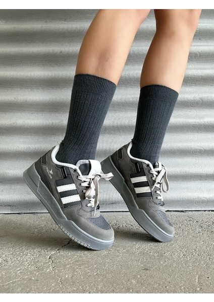 Kadın Füme Çizgili Ortopedik Tabanlı Günlük Spor Ayakkabı fırsatları