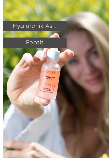 Cilt Bakım Serumu Peptit Ve Hyaluronik Asit Içerikli 30 Ml