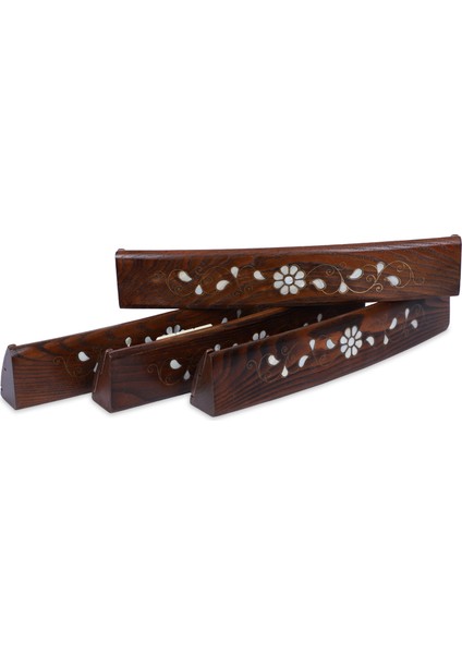 Pusula Doğal Ahşap Sedefli Oval Okey Takımı 101 Parça El İşçiliği ile Üretilmiştir fırsatları