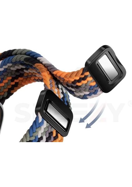 Samsung Gear S3 Frontier R760 – S3 Classic R770 22MM Fiberlink Manyetik Tokalı Örgü Kordon fiyatları