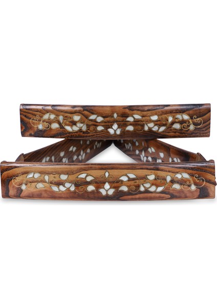 Sedefli Doğal Ahşap Oval Okey Takımı Petra Sedef Kakma 101 Oyun Seti fiyatları