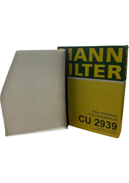 Mann Fılter Vw | Golf5-Jetta-Caddy-Passat-A3-Leon-Tiguan 04-13 | Polen Filtresi