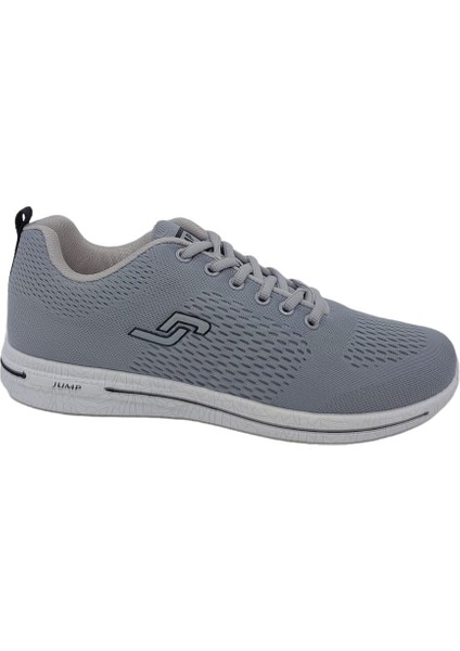 24938 Gri - Siyah Erkek Spor Ayakkabı