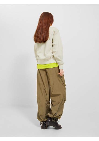 Kadın Bisiklet Yaka Sweatshirt 12241329