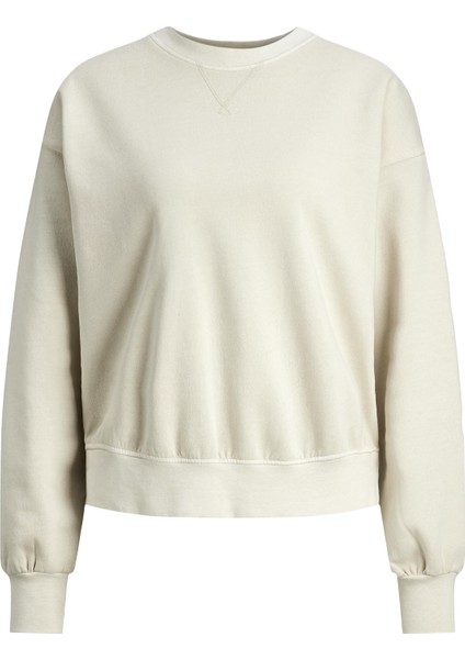 Kadın Bisiklet Yaka Sweatshirt 12241329