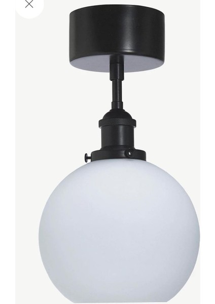 Mylights Plofonyer Tavan Avize Opal Cam Avize Moder Spor Avize 14CM