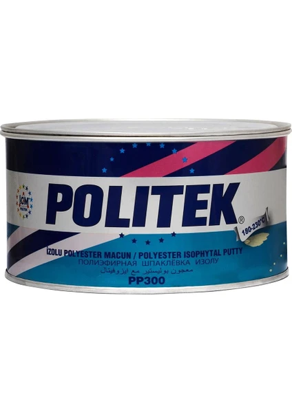 Isıya Dayanıklı Izolu Polyester Macun 1800 Gr. - PP300