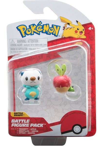 Battle Figürler Seri 14 - Oshawott + Applin