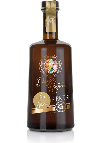 Karahavuç Sirkesi / Black Carrot Vinegar (Doğal Fermente Canlı Sirke / Nat. Ferm./ 500 Ml)