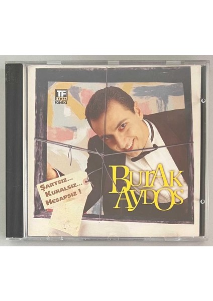 Burk Aydos Şartsız Kuralsız Hesapsız CD (Orjinal Dönem Baskı)