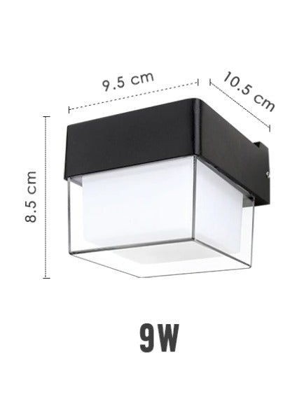 6 Watt Gün Işığı Ledli Dış Mekan Bahçe Teras Balkon Kamelya Veranda Apliği Bahçe Duvar Armatür fırsatları