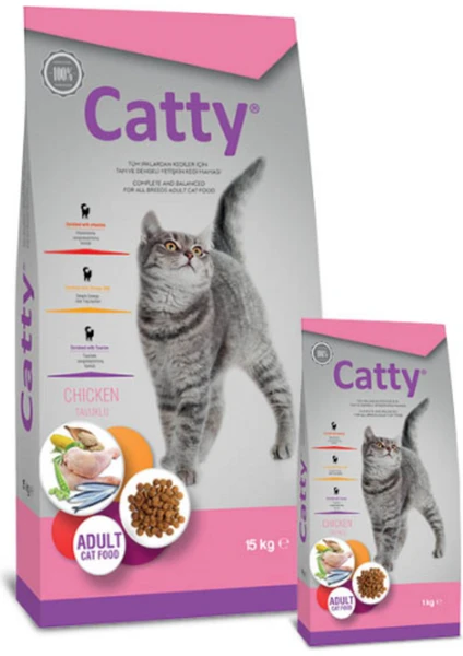 Yetişkin Kedi Maması Tavuklu 1kg