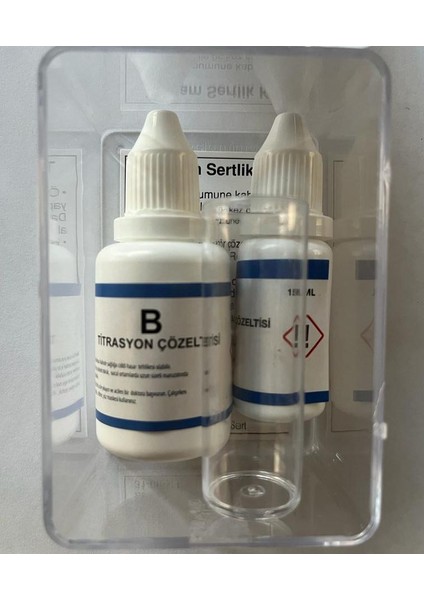 Toplam Sertlik Test Kiti - Fransız Sertliği