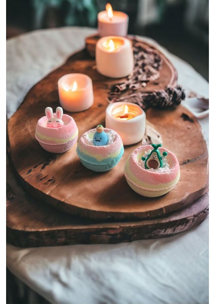 Jungle Safari Bath Bombs - Köpüren Kokulu Banyo Topları - 3 x 95 gr Bath Bombs - Banyo Bombası