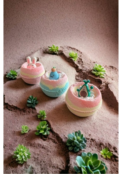 Jungle Safari Bath Bombs - Köpüren Kokulu Banyo Topları - 3 x 95 gr Bath Bombs - Banyo Bombası