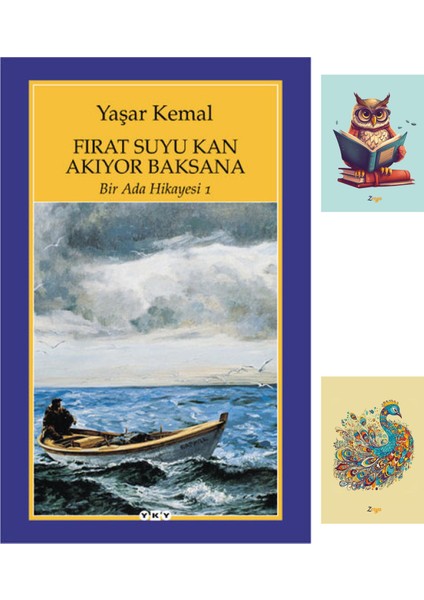 Fırat Suyu Kan Akıyor Baksana: Bir Ada Hikayesi 1 - Yaşar Kemal - Not Defterli