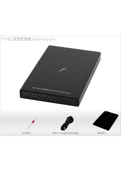 Frisby FHC-2525B 2,5'' USB 2.0 Sata Kutu