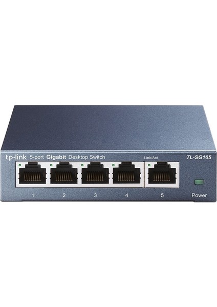 Tp-Link TL-SG105 5 Port 10/100/1000 Çelik Kasa Switch