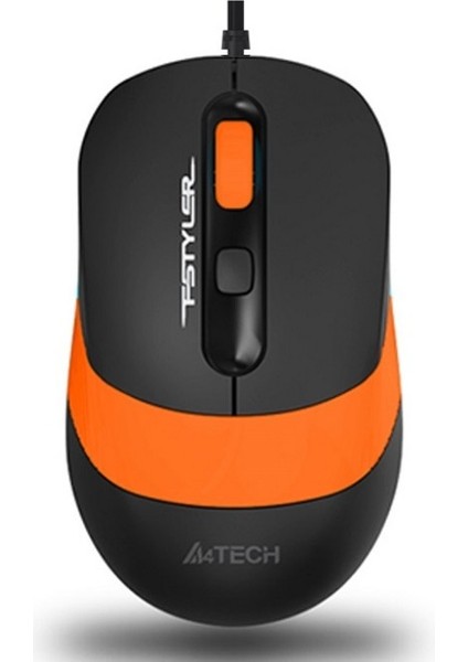 A4 Tech FM10 USB Fstyler Turuncu Optik 1600 Dpı Mouse