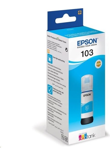 Epson C13T00S24A (103) Mavi Mürekkep Kartuş 65ML