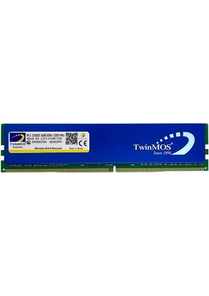 Twinmos 16 GB 3200MHZ (MDD416GB3200D) Ddr4 Ram