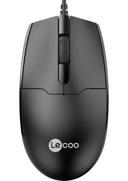 Lenovo Lecoo MS101 USB Kablolu 12000DPI Siyah 3 Tuş Mouse