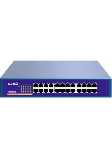 Tenda TEG1024D 24 Port 10/100/1000 Rack-M Switch