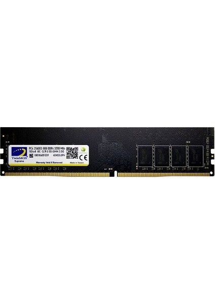 Twinmos 8 GB 3200MHZ (MDD48GB3200D) Ddr4 Ram