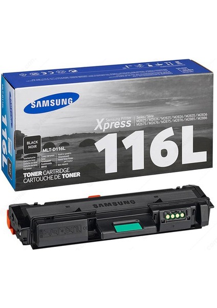 Samsung MLT-D116L Toner 3.000 Sayfa Siyah