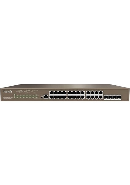 Tenda TEG5328P-24-410W 24 Port Yönetilebilir Poe Switch