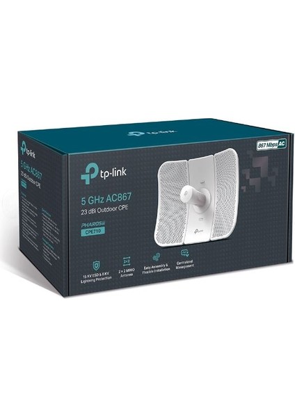 Tp-Link CPE710 5ghz 867MBPS 23DBI Dış Mekan Access Point