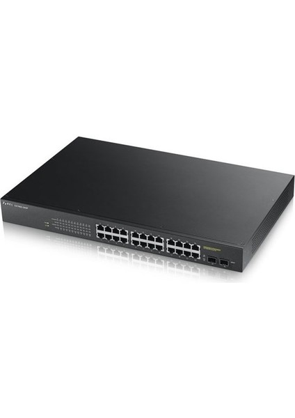 Zyxel 24PORT GS190024HPV 24PORT Gigabirt Poe 170W+ 2sfp L2 Yönetilebilir Switch