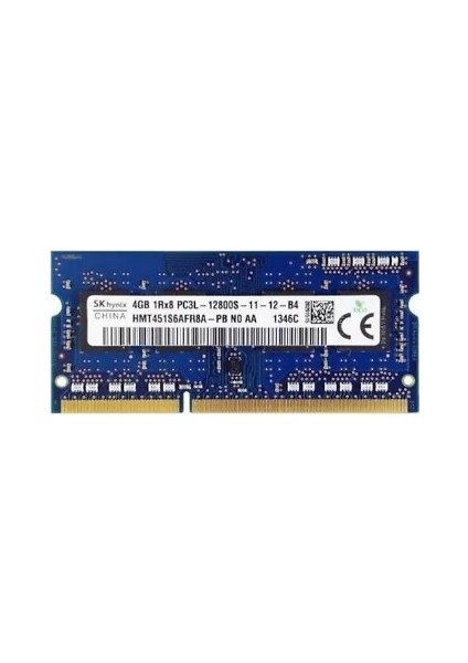 Hynix 4 GB 1600MHZ 1.35V CL11 Ddr3 Notebook Ram