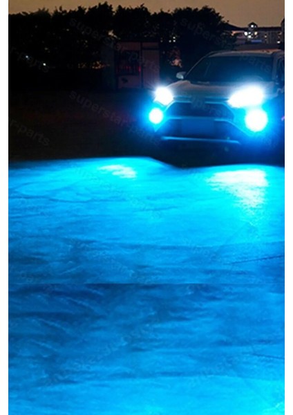 H7 Buz Mavi Renk LED Xenon Far Ledi LED Zenon Far Ampulü Ledxenon