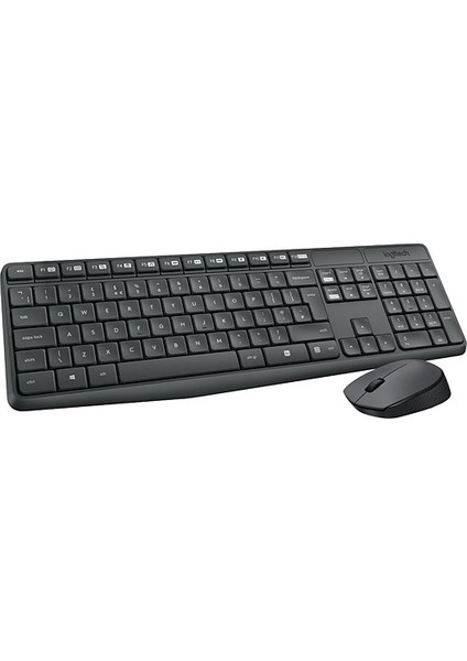 Logitech MK235 Kablosuz Klavye Mouse (920-007925)