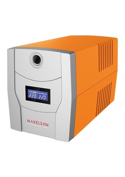 Makelsan Lıon+ 1200 Va Lcd/usb (2x 7AH) 5-10DK Ups