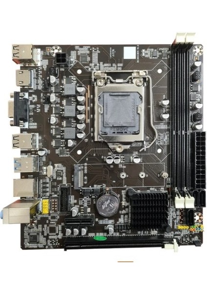 Turbox B75 H61 Ddr3 S+V+L Hdmı 1155 Anakart