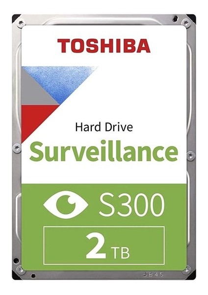 Toshiba 2tb S300 3.5" Sata3 5400RPM 128MB 7/24 Güvenlik HDD [HDWT720UZSVA]
