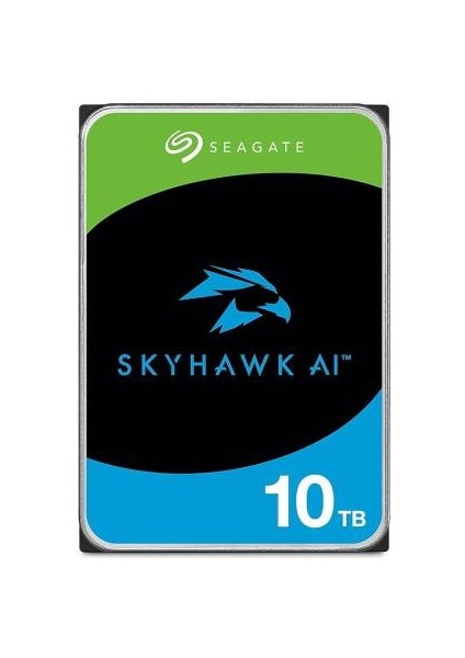 Seagate 3.5 Skyhawk 10TB 7200RPM 256MB Sata3 Güvenlik HDD ST10000VE001 (7/24) Seagate Tr Disty Garantilidir
