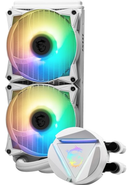 Msı Mag Corelıquıd 240R V2 Whıte 240MM Beyaz Sıvı Soğutucu ve Kontrolcüsü