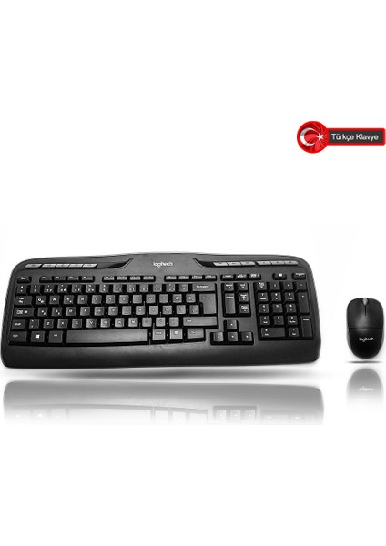 Logıtech Klavye+ Mouse Kablosuz