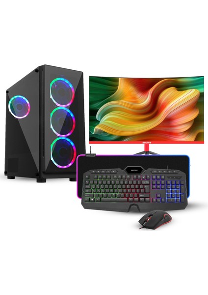 Seclife GM-1260 I5-12400F 16GB 1tbssd 8gbvga 500W Dos + 27" Monitör Oyuncu Pc