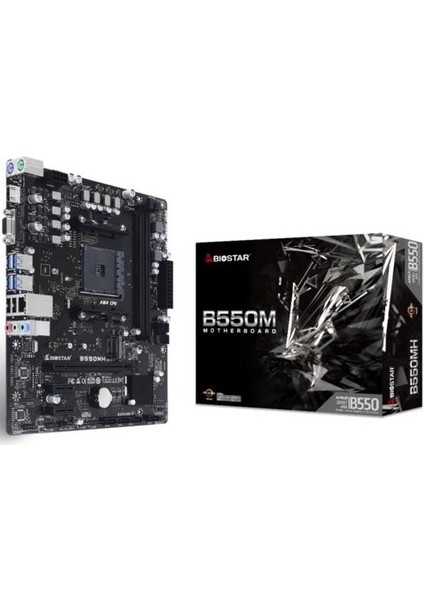 Biostar B550MH 4933MHZ Oc S+V+Gl Ddr4 Am4