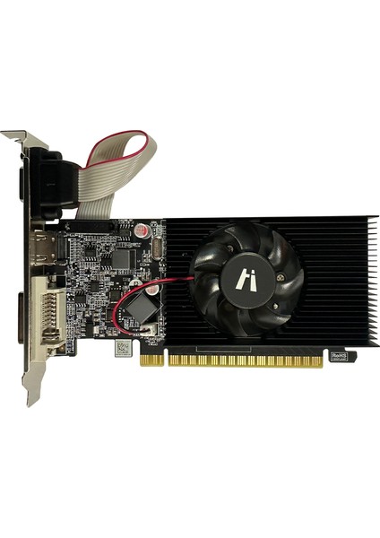 Hi-Level 1gb GT210 (64BIT) Ddr3 HDMI DVI VGA Ekran Kartı [HLV210D31G64S]