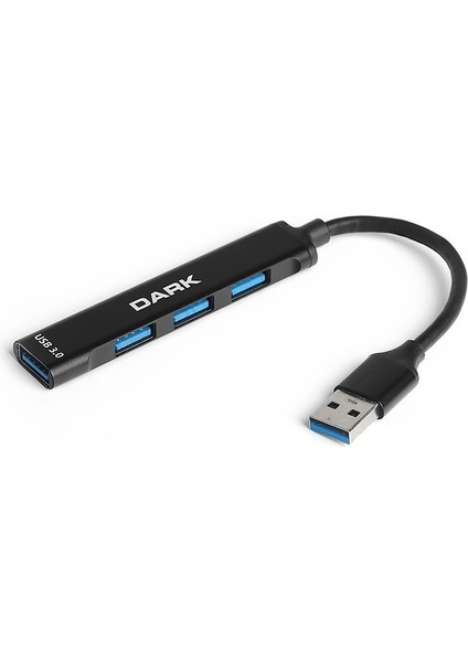 Dark DK-AC-USB310 Connect Master X4 Usb-A To 3 Port Usb2.0, 1 Port Usb3.0 Hub