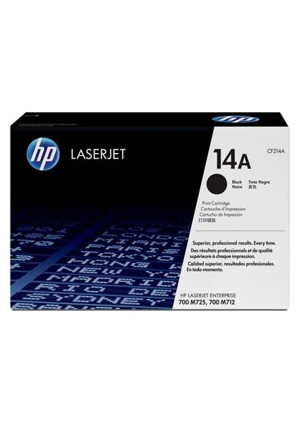 Hp 14A Black Siyah 10.000 Sayfa Toner CF214A
